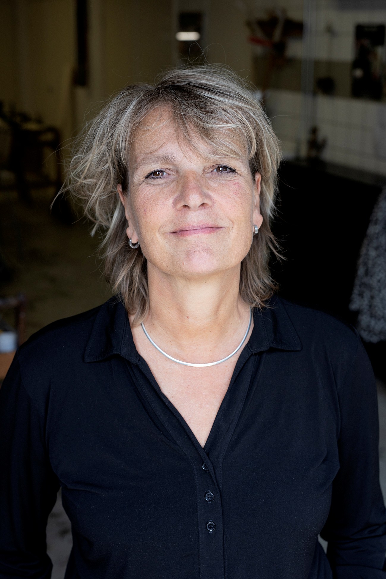 Portret van kunstenaar Maria Koijck